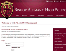 Tablet Screenshot of bbcommunity.alemany.org